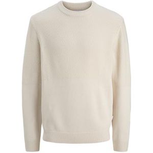 Jack & Jones - Jjcarl Knit Crew Neck - Sweater - Crème