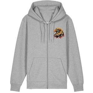 COMPAGNIE DE CALIFORNIE Sweatshirt met ritssluiting voor kinderen, 12 jaar, grijs, Grijs, 12 Jaar