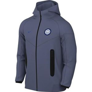 Inter Milan - Windrunner - Hoodie - Blauw - Katoen/Polyester - Tech Fleece