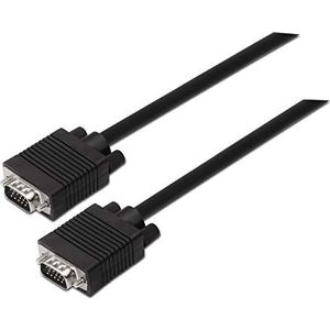 AISENS A113 – 0070 – 5 m SVGA kabel voor monitor, tv en projector, zwart