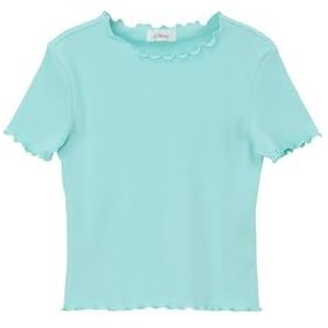 s.Oliver Junior T-shirt voor meisjes met rolzoom, 6006, 176 cm