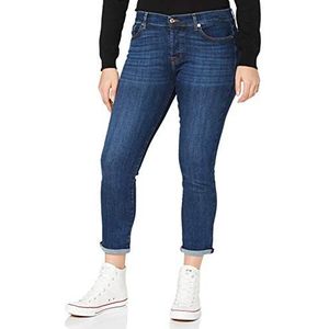 7 For All Mankind Asher Jeans voor dames, Donkerblauw, S