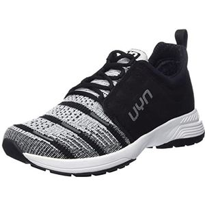 UYN Man Air Dual Tune Shoes Hardloopschoenen voor heren, Wit Zwart, 41 EU