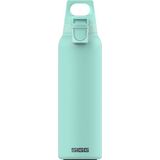 SIGG Hot & Cold One Light Glacier Thermo-drinkfles, 0,55 liter, vrij van schadelijke stoffen en geïsoleerde roestvrijstalen drinkfles, met één hand te bedienen outdoor thermo-fles