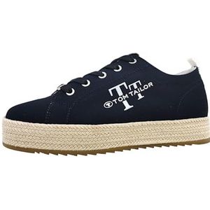 TOM TAILOR 7490050003 Sneakers voor dames, marineblauw, 38 EU, Donkerblauw, 38 EU