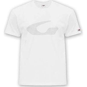 GEMS Uniseks Underground T-shirt, wit, 4XS
