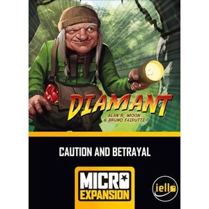 Iello | Diamant: Voorzichtigheid en verraad Micro Expansion | Strategiespel | Leeftijd 8+ | 3-8 Spelers | 30 minuten speeltijd