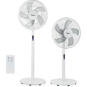 Midea FS40-18BR Stand Fan 3 in 1 ventilator, 8 snelheden, timer pala 40 cm, kunststof