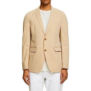 ESPRIT Collection Heren 043EO2G305 Blazer, 285/SAND, 44, 285/zand