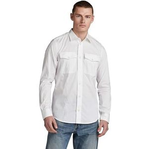Tux Marine Slim Shirt ls, wit (White D23579-d321-110), XXL