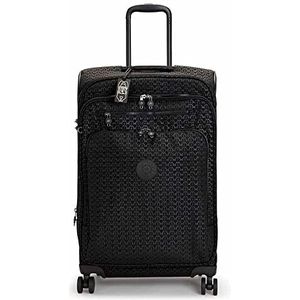 Kipling Nieuw YOURI Spin M, Medium Uitbreidbare Spinner, 68cm, 70 L, Handtekening Emb, Signature Emb, Eén maat, NIEUWE YOURI SPIN M