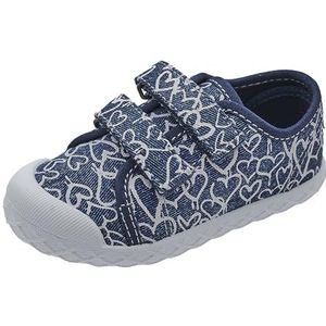Chicco, Kinderschoenen, kindersneakers met dubbele klittenbandsluiting, Italiaans design, Denim 2, 20 EU