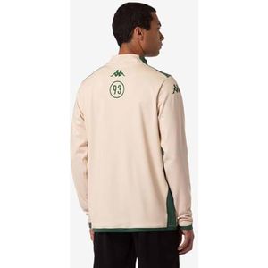 KAPPA ABLAS PRO 8 RED STAR SWEAT REDSTAR | MAN | SIZE L | CREAM BEIGE/GREEN DK