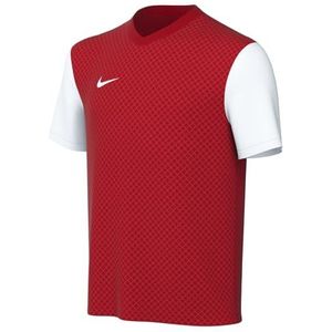 Nike - Tiempo Premier II - Voetbalshirt - Rood Wit - 100% Polyester