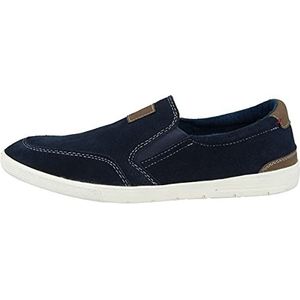 s.Oliver 5-5-14600-22 805 Instappers voor heren, Blauw Navy 805, 45 EU