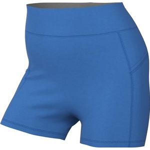 Nike Dames Shorts W Nkct Df Advtg Balshrt Reg, Lt Photo Blue/White, FD5664-435, L