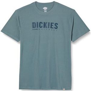 Dickies Heren SS Logo Graphic T-Shirt 1, Stormy Weather, S, Stormachtig weer, S