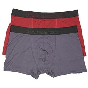 Abanderado Sensitive Boxershorts, granaatgrijs, L/52 (set van 2) voor heren