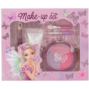 Depesche 12877 TOPModel Fairy Love - Make-up set voor kinderen met oogschaduw, make-up potlood, glittergel, stencil en nog veel meer.