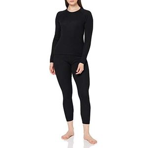 CMP - Damesondergoedset van hemd en broek, zwart, D38