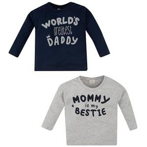 DeFacto Baby Jongens T-shirt, Donkerblauw, 3 jaar