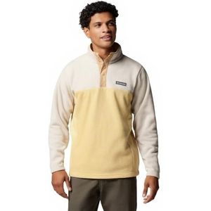 Columbia Men's Steens Mountain Half Snap 2, Fleece Pull Over, Sand Dune/Dark Stone, M