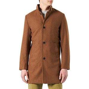 JACK & JONES Jprbla Banes Wool Coat Herenjas, Dark Coat Kaki, XL