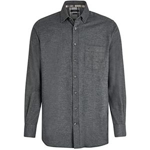 Daniel Hechter Heren shirt B.D. Casual RF hemd, Carbon, XL