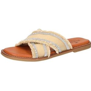 MUSTANG Damessandalen 1519-705, Jeansbeige, 36 EU