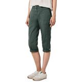 Capri Broek - Balmy Khaki - Katoen - Met Knoopdetails