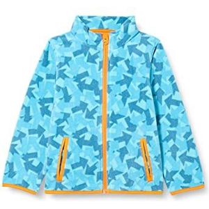 Playshoes Unisex Kinder pijlen fleece jas, Petrol, 74, petrol