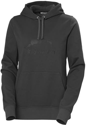 Helly Hansen - Nord Graphic Hoodie - Dames - Grijs - Katoenmix