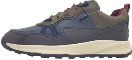 Geox U Terrestre B ABX C Sneakers voor heren, Navy Dk Coffee, 42 EU