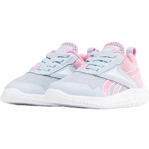 Reebok Rush Runner 5 Sneakers voor meisjes, meerkleurig (Palblu Ftwwht Jaspnk), 25 EU