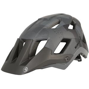 Endura Heren Hummvee Plus MIPS Helm, Grijs Camo, S-M