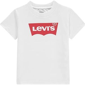 Levi's Kids Lvg Ss Batwing A Line Tee T-shirt - baby - meisjes 5-7, rood/wit., 3 Maanden