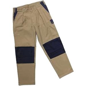 Hydrowear 041013 Pernis Image Line Trouser, 65% Katoen/35% Polyester, 62 Maten, Khaki/Navy