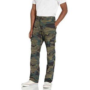 Dickies Heren Regular Straight Stretch Twill Cargo Pant Groot, Hunter Groene Camo V1, 32W / 34L