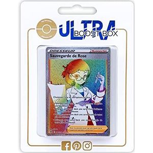 Sauvegarde de Rose (Roseanne's Backup) 180/172 Shiny Rainbow trainer - Ultraboost X Epée et Bouclier 9 - Stars Étincelantes - Doos met 10 Franse Pokemon kaarten