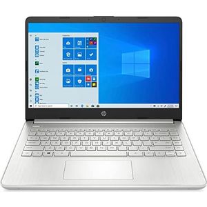 HP Notebook 14s-dq0009ns QWERTY Spaans 14"" 4GB RAM 64GB eMMC Intel Celeron N4020