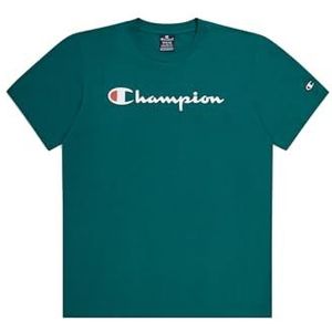 Champion Legacy Icons S/S Crewneck T-shirt, bosgroen, XXL heren SS24, Bos Groen, XXL