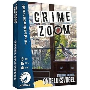 Crime Zoom Case 2 - Ongeluksvogel - Kaartspel - Een echte escaperoomervaring - Voor de hele familie [NL]