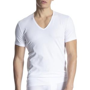 CALIDA Heren Cotton Code V-hals T-shirt, wit, 58/60 NL