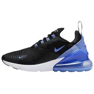 Nike Air Max 270, damessneakers, 39 EU, Black Metallic Silver Royal Pulse, 39 EU