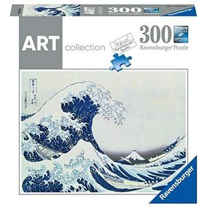 Ravensburger - Puzzel voor volwassenen - Art Collection 300 p - De Grote Golf van Kanagawa - Hokusai - 14845