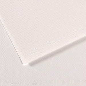 CANSON Halfgekleurd - 25 vellen tekenpapier A4-160 g/m² - wolkenwit