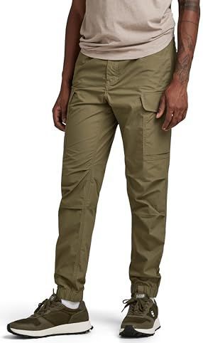 G-STAR RAW Combat Cargo Trainingshose broek voor heren, uniseks, Groen (Shadow Olive D22556-a790-b230), 34