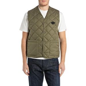Replay - Bodywarmer Quilted - Groen