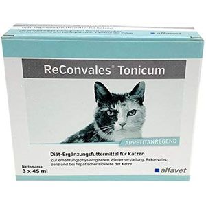 ReConvales Tonicum Kattendieetvoedingssupplement voor toediening bij herstel en bij de hepatische lipidose van de kat