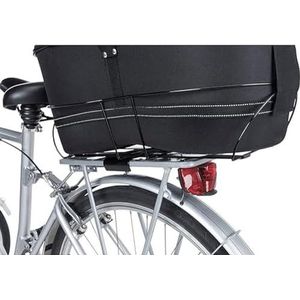 TRIXIE 13110 Fietsmand Long voor brede bagagedragers, 60 x 29 x 42 cm